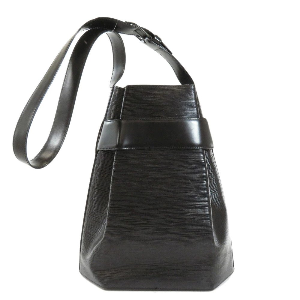 Louis Vuitton Bag Epi Leather Shoulder Sac Depaule Black